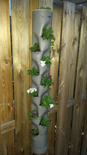 como hacer jardines verticales caseros