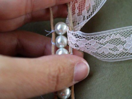 como hacer pulseras de perlas