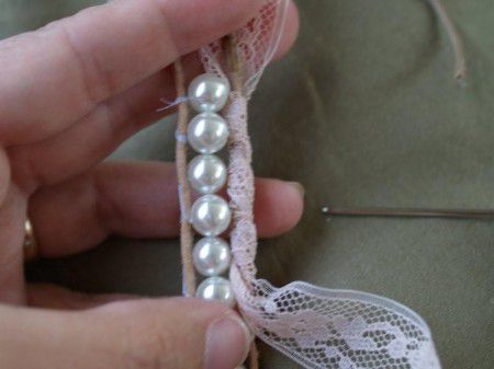 como hacer pulseras de perlas