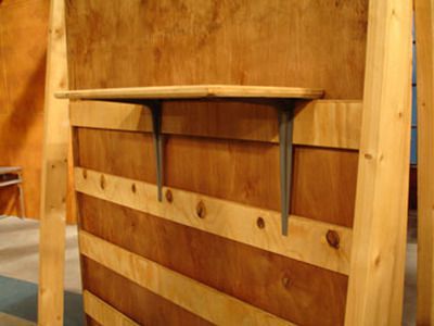 como hacer estanteria de madera