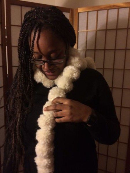 como hacer una bufanda de lana paso a paso