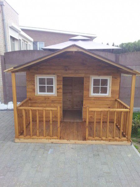 como hacer una casita de madera