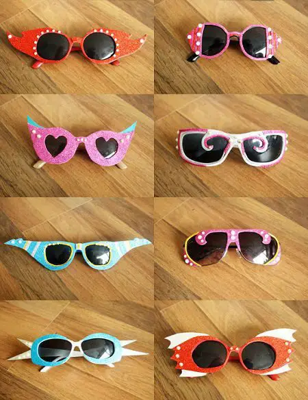 Gafas locas 2025 manualidades