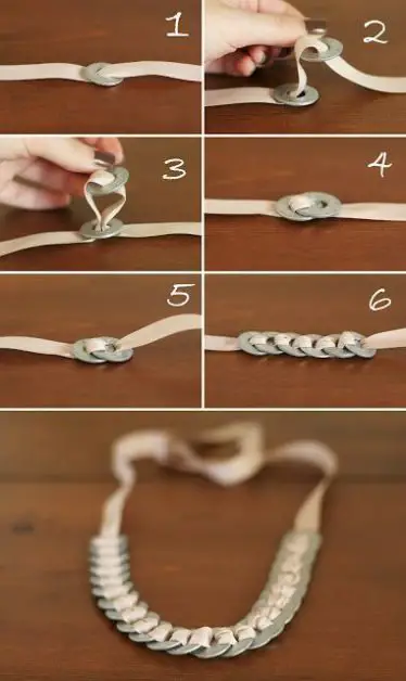 como hacer collares caseros