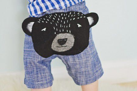 como hacer un short para bebe