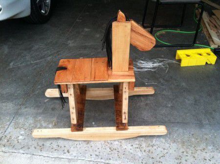 como hacer un caballo de madera