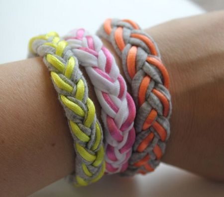 como hacer pulseras trenzadas faciles