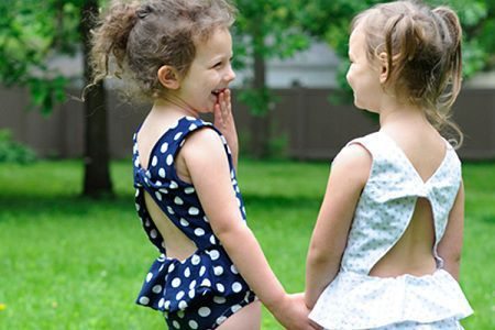 como hacer trajes de baño para niñas