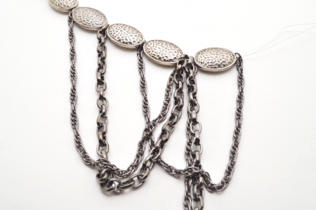 Como hacer un moderno collar de cadenas