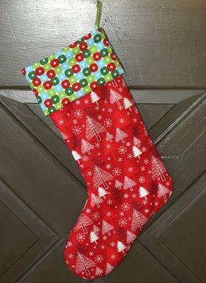Como hacer un calcetin navideño