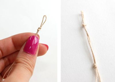 Como hacer una pulsera con hilo encerado