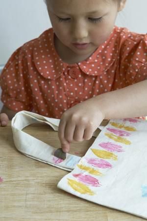 Como decorar bolsas de tela