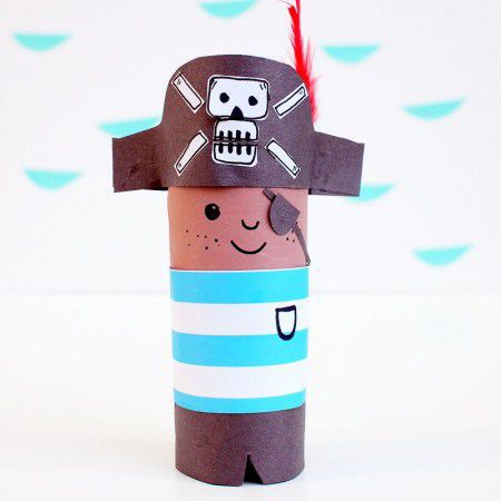 como hacer un muñeco pirata