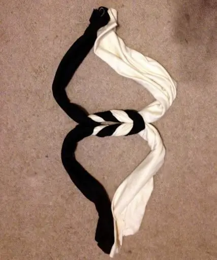Como hacer una bufanda trenzada