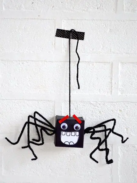 Ideas para halloween araña negra