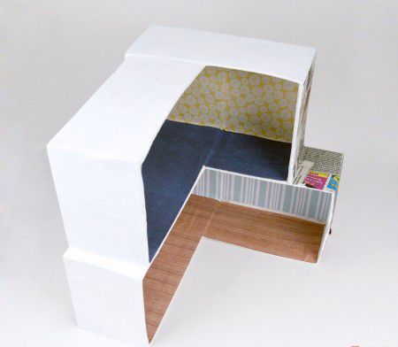 como hacer una casa de barbie de carton