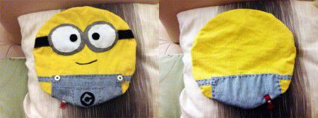 Como hacer un cojin de minions