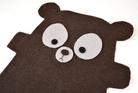 como hacer un oso de peluche moldes