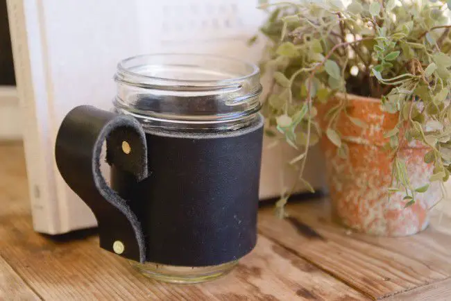 Como hacer un vaso térmico de cuero | Todo Manualidades