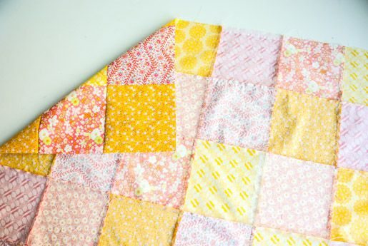 Como hacer una manta patchwork para bebe