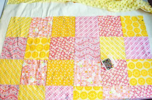 Como hacer una manta patchwork para bebe