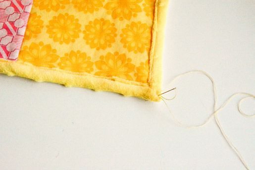 Como hacer una manta patchwork para bebe