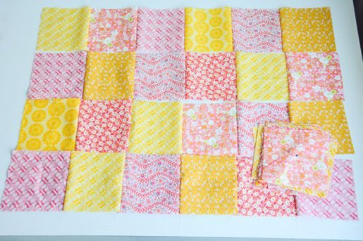 Como hacer una manta patchwork para bebe