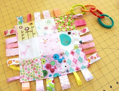 Como hacer una manta colorinche para bebes