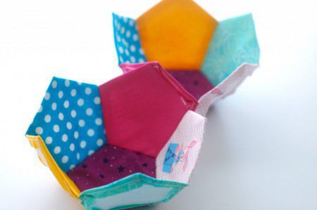 Como hacer una pelota para bebe de patchwork