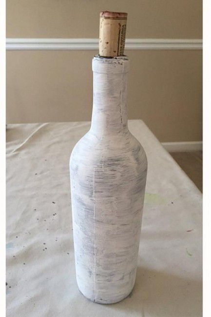 Artesanias con botellas de vidrio