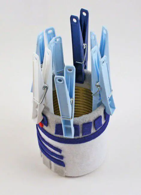 Como hacer un porta lápices de Star Wars 7