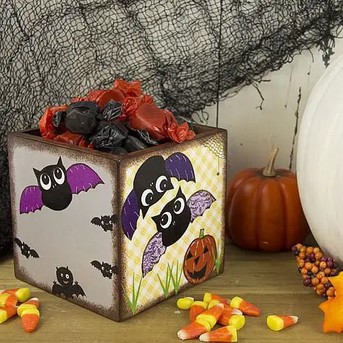 Caja de dulces para hallowen