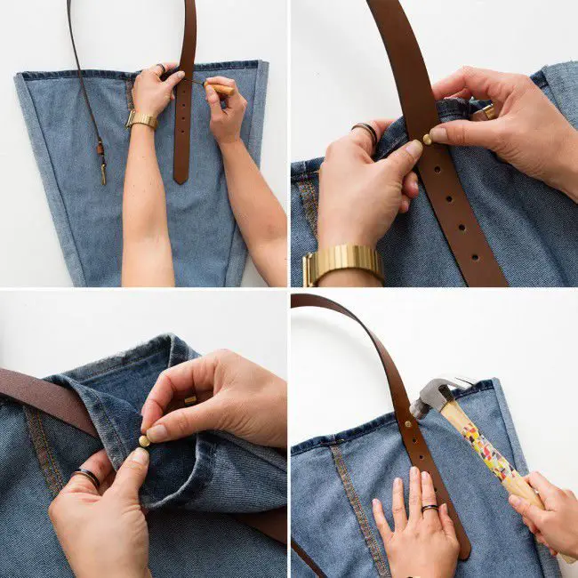 Como hacer un bolso con jeans reciclado