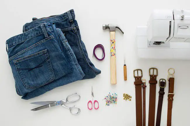 Como hacer un bolso con jeans reciclado