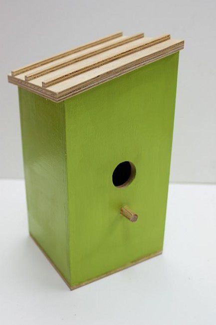 Como hacer una casita de madera para aves