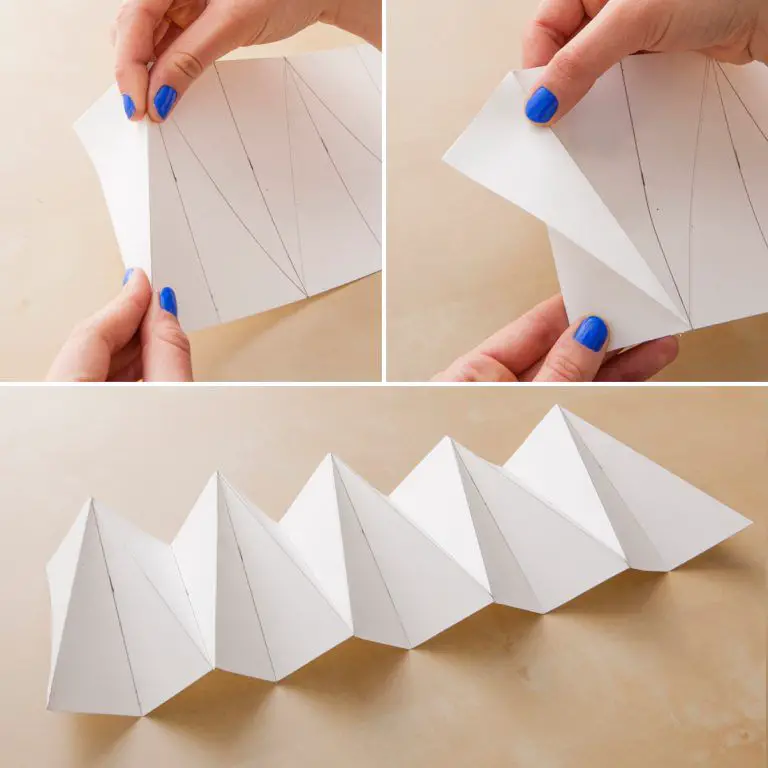 Como hacer lámparas origami