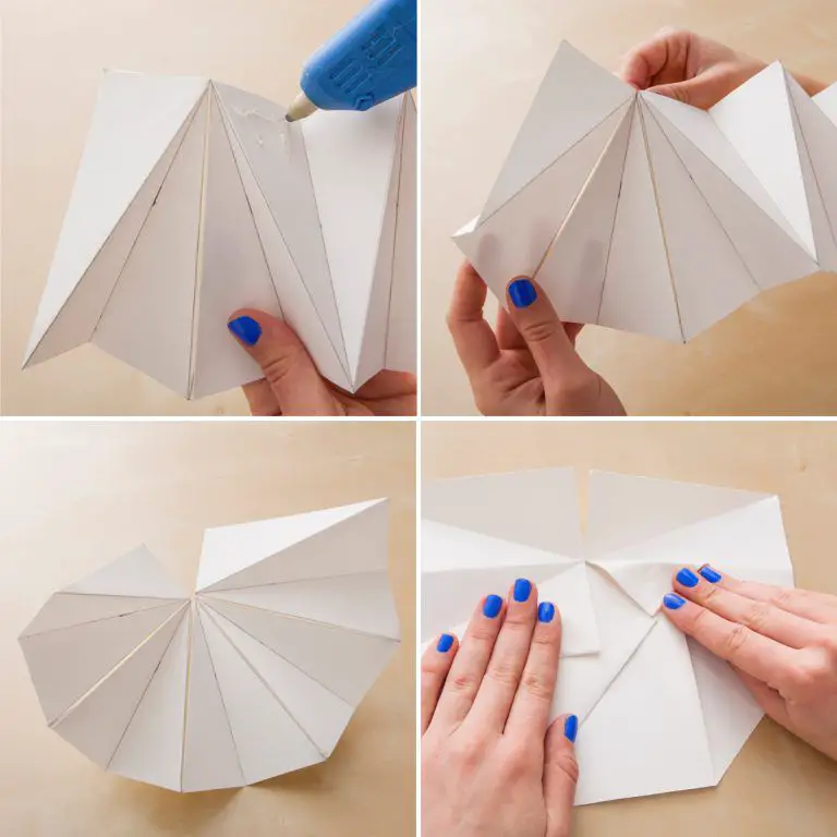 Como hacer lámparas origami