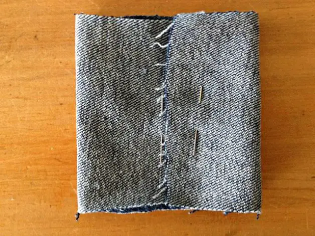 Como hacer moños con jeans reciclados