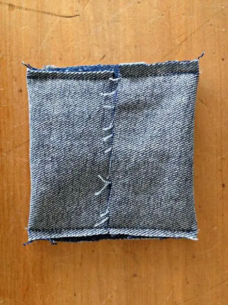 Como hacer moños con jeans reciclados
