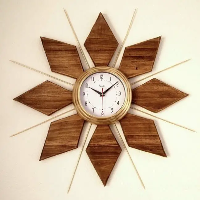 Como hacer reloj decorativo de pared