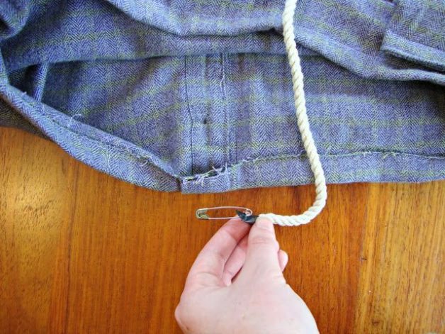 Como hacer un bolso con una camisa