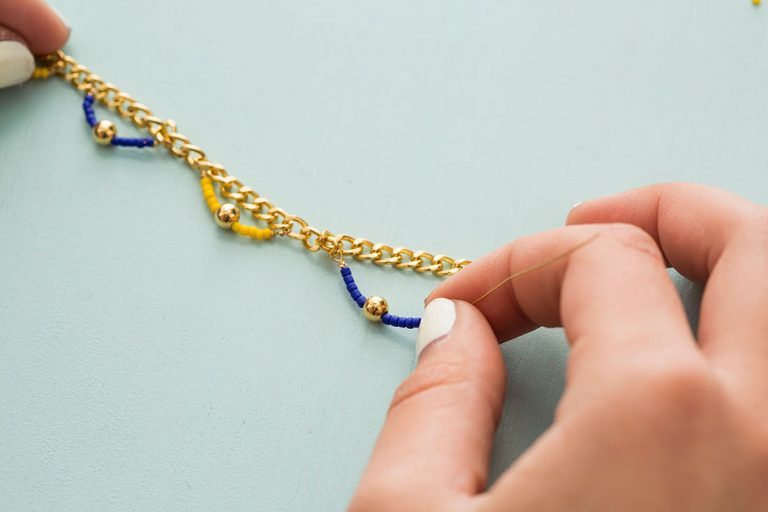 Como hacer pulseras tobilleras