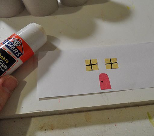 Adornos navideños con tubos de carton 2